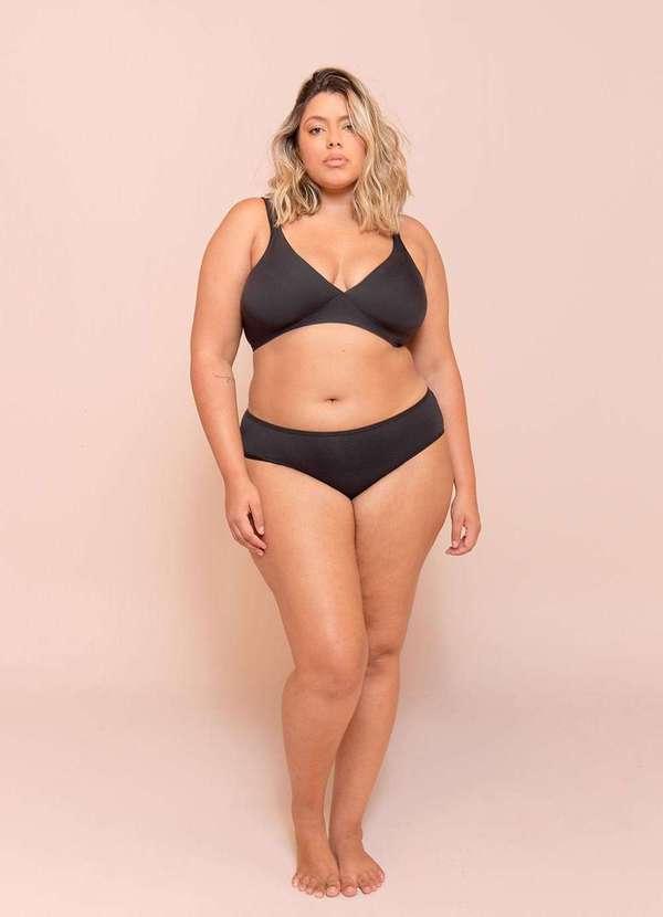 Bold Intimates - Sutiã Comfy Plus Size Preto 2