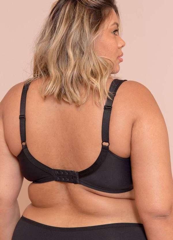 Bold Intimates - Sutiã Comfy Plus Size Preto 3