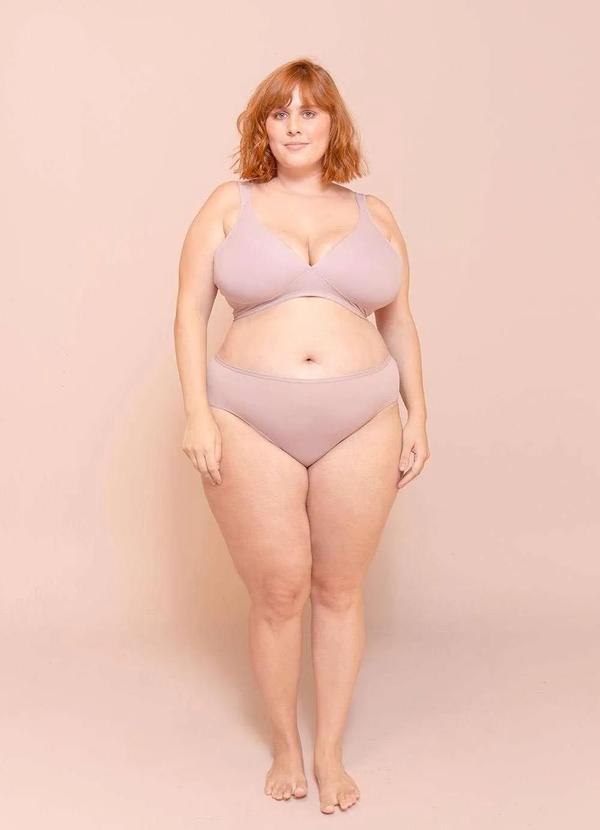 Bold Intimates - Sutiã Comfy Plus Size Rosa 2