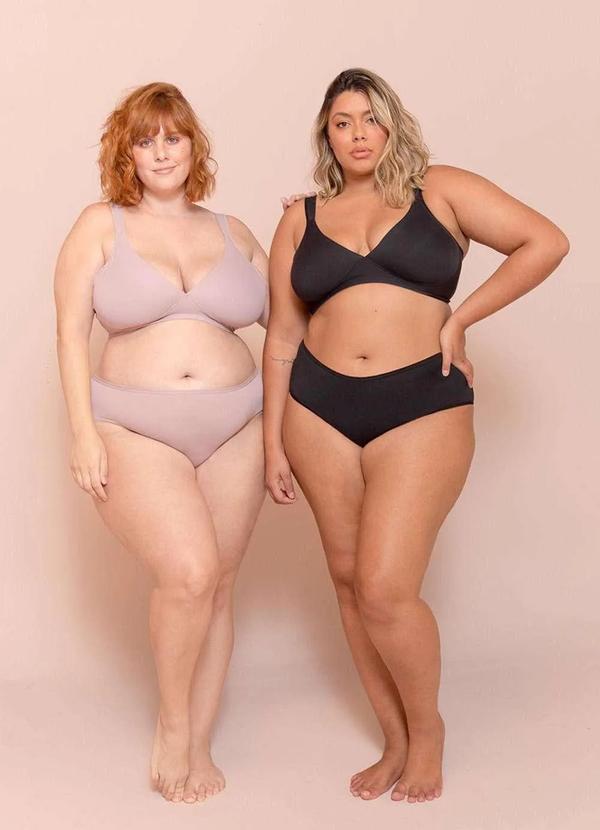 Bold Intimates - Sutiã Comfy Plus Size Rosa 4