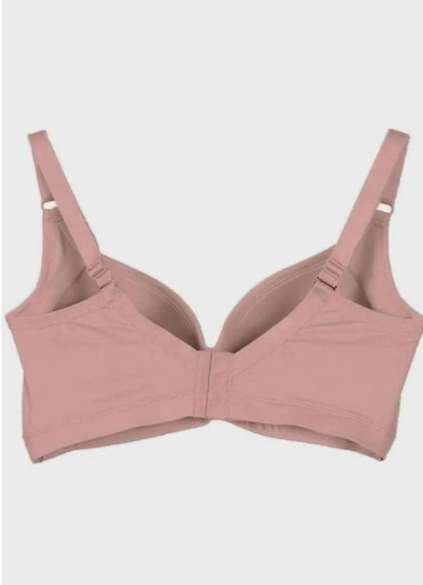 2rios - Sutiã Reforçado com Laterais Super Largas e Elástico no Cós Rosa 6