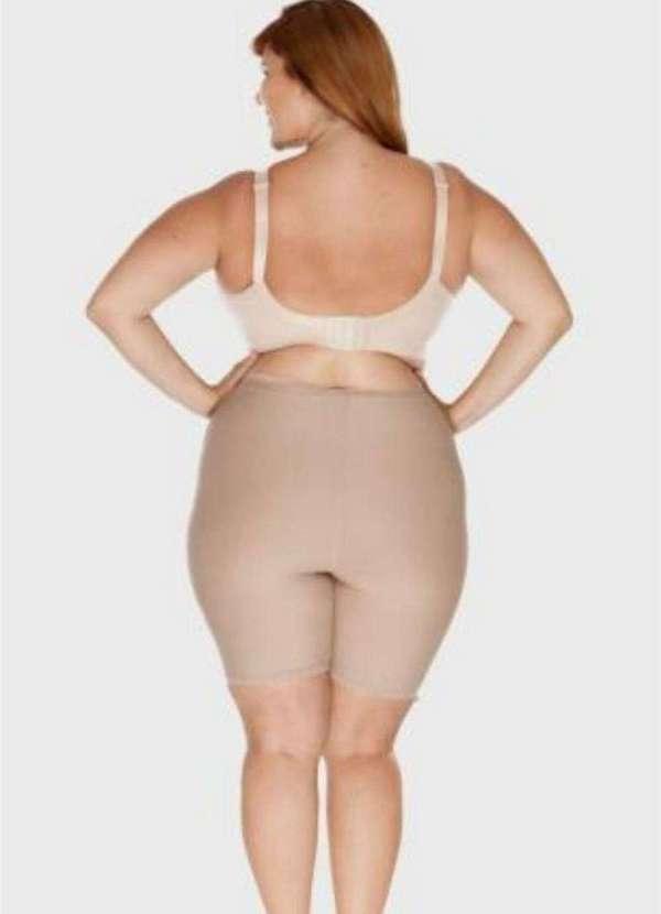 Delrio - Sutiã Satine Moldado Plus Size Bege 3