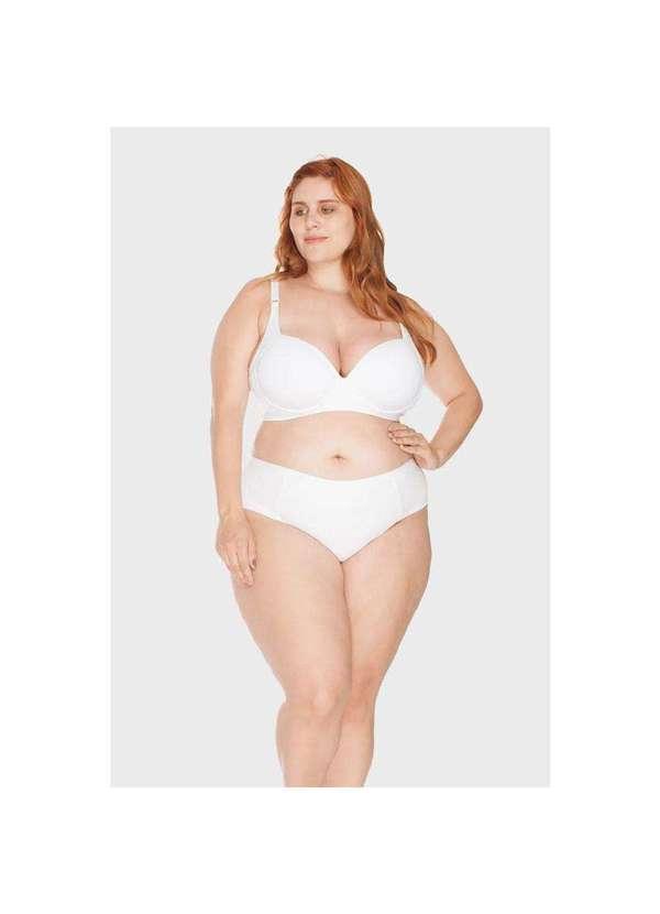 2rios - Sutiã Sustentação Taça B Plus Size Branco
