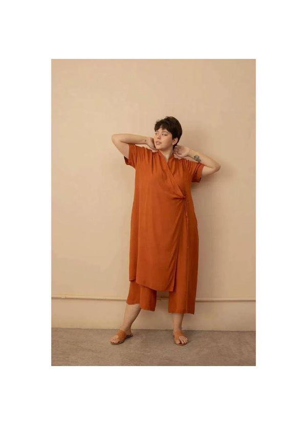 Bold - Macacão Luciana Plus Size Laranja 5