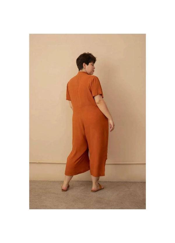 Bold - Macacão Luciana Plus Size Laranja 4
