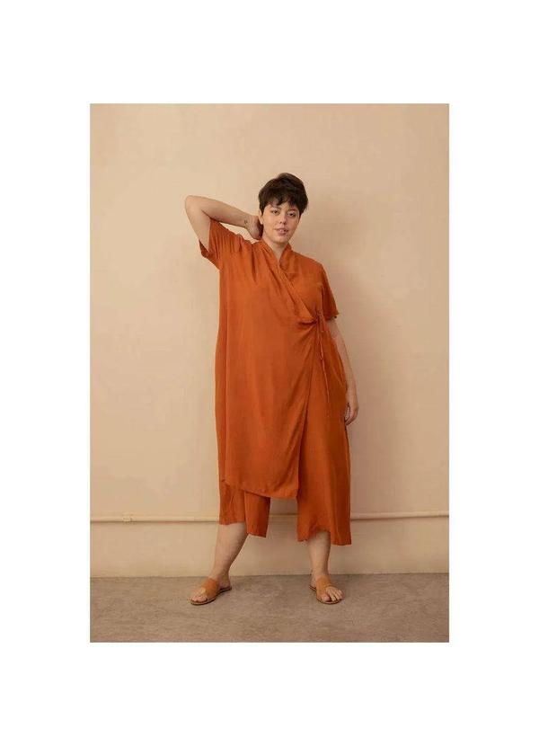 Bold - Macacão Luciana Plus Size Laranja 3