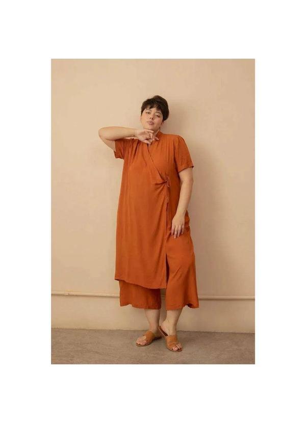 Bold - Macacão Luciana Plus Size Laranja 2