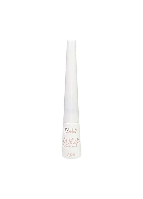 Dalla - Delineador Líquido Branco White Eyeliner Dalla Branco