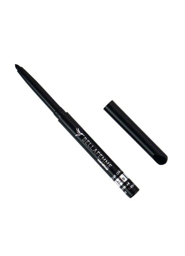 Bella Femme - Lápis para Olhos Retrátil a Prova Dágua Bella Femme Preto