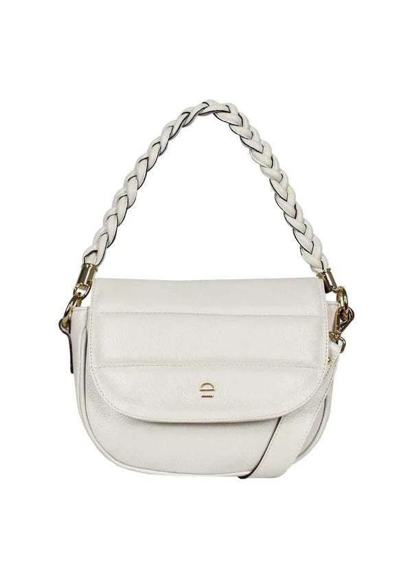 Le Postiche - Bolsa Couro Transversal e Mão Matelassê Classic Le Postiche Off-White