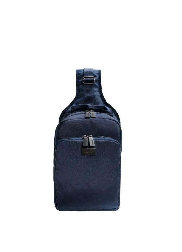 Stradda - Mochila Transversal Tablet Nylon Stradda Azul-Escuro