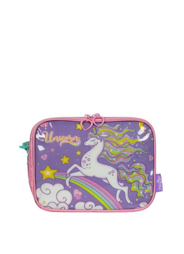 Luxcel - Lancheira Unicórnio Infantil Luxcel Lilas