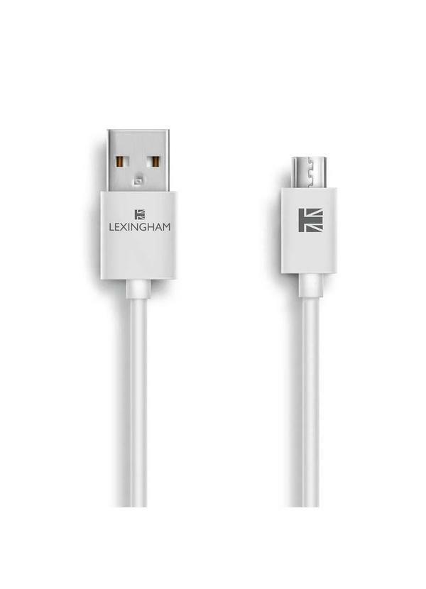 Lexingham - Cabo Micro Usb Recarga e Sincronia Lexingham Branco