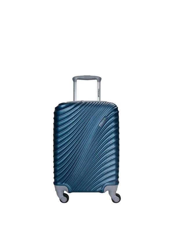 Stradda - Mala Bordo 8kg Rígida Rodas Giro 360° Sintra Stradda Azul-Médio