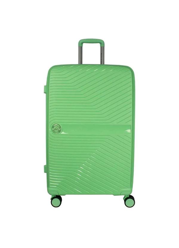 Poloking - Mala Grande 32kg Rígida Rodas Giro 360° Granada Polo King Verde-Escuro
