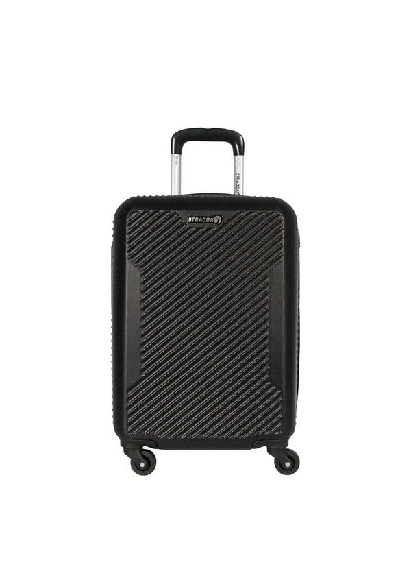 Stradda - Mala Pequena de Bordo 10kg Rígida Rodas 360° Perfeita Stradda Preto