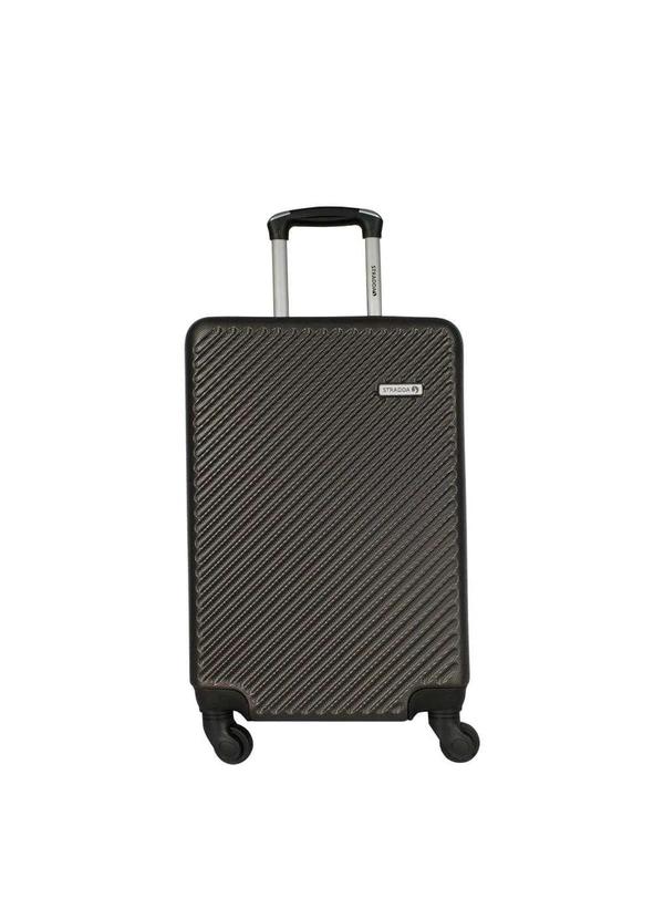 Stradda - Mala Pequena de Bordo 10kg Rígida Rodas Giro 360° Coimbra Stradda Cinza-Escuro