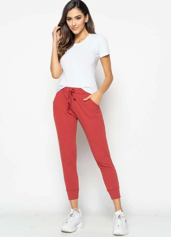 Salvatore Fashion - Blusa Básica Manga Curta Malha Canelada Fashion Branco 3