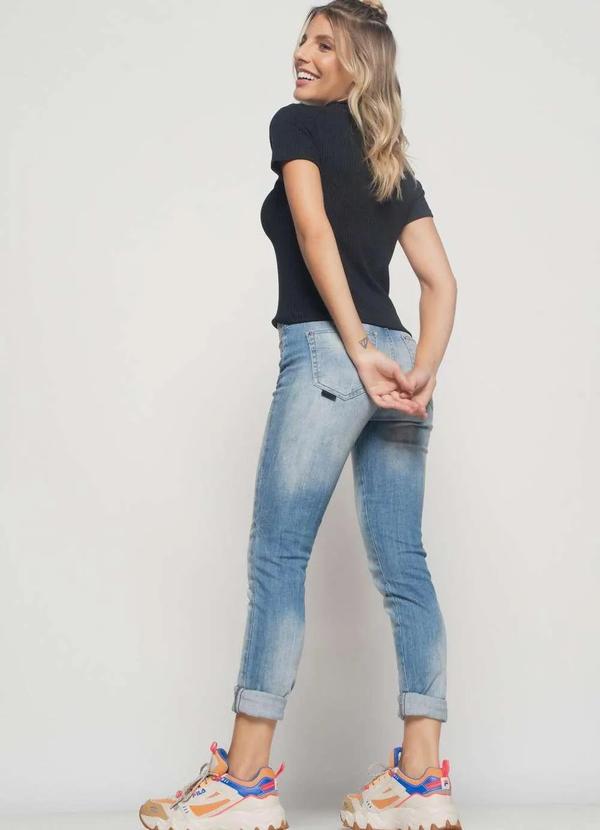 Salvatore Fashion - Blusa Gola Alta Malha Canelada  Fashion Preto 5