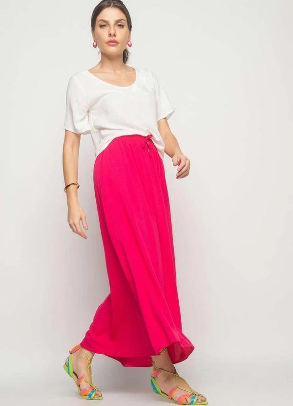 Salvatore Fashion - Cropped Gola Canoa Viscolinho Fashion Branco
