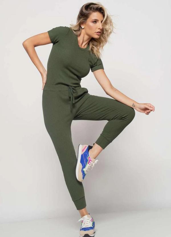 Salvatore Fashion - Kit 3 Blusas Básicas Comfy Malha Canelada Fashion Cinza 4