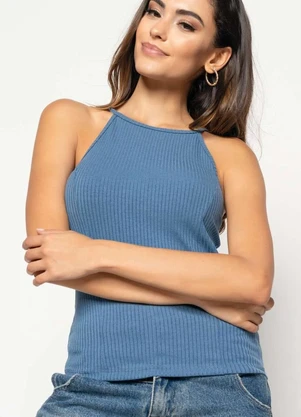 Salvatore Fashion - Regata Cavada Alcinha Canelada  Fashion - SALVATORE FASHION