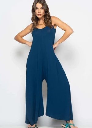 Salvatore Fashion - Macacão Alcinha Pantalona Malha - SALVATORE FASHION