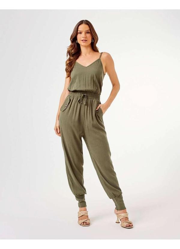 Zinzane - Macacao Zinzane Feminino Jogging - Verde Musgo Verde 1