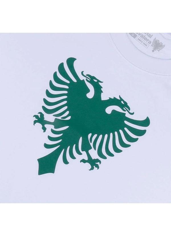 Cavalera - T-Shirt Cavalera Águia Contrastante Branco-Verde 2