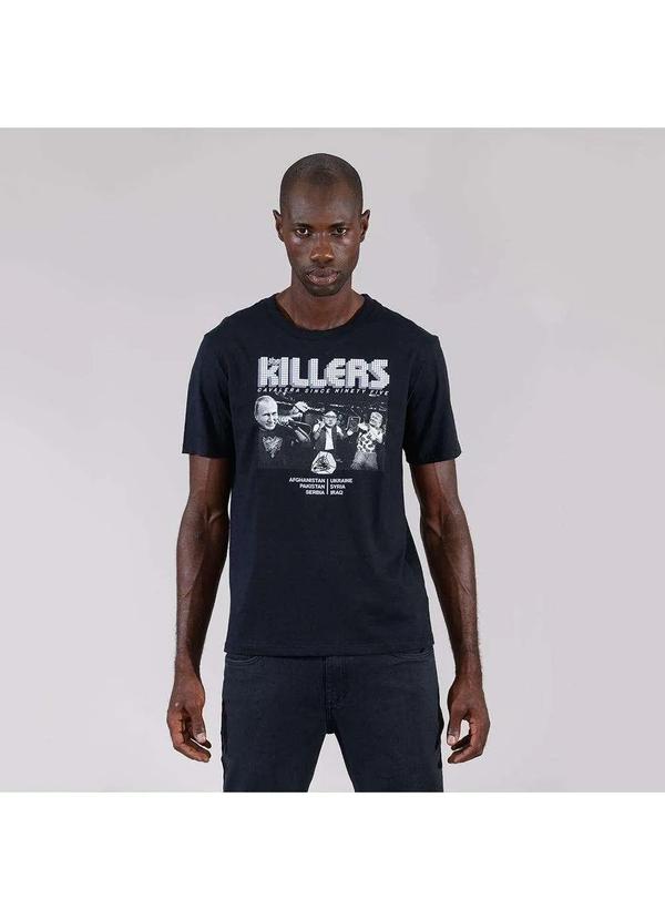Cavalera - T-Shirt Cavalera Indie The Killers Tour Preto