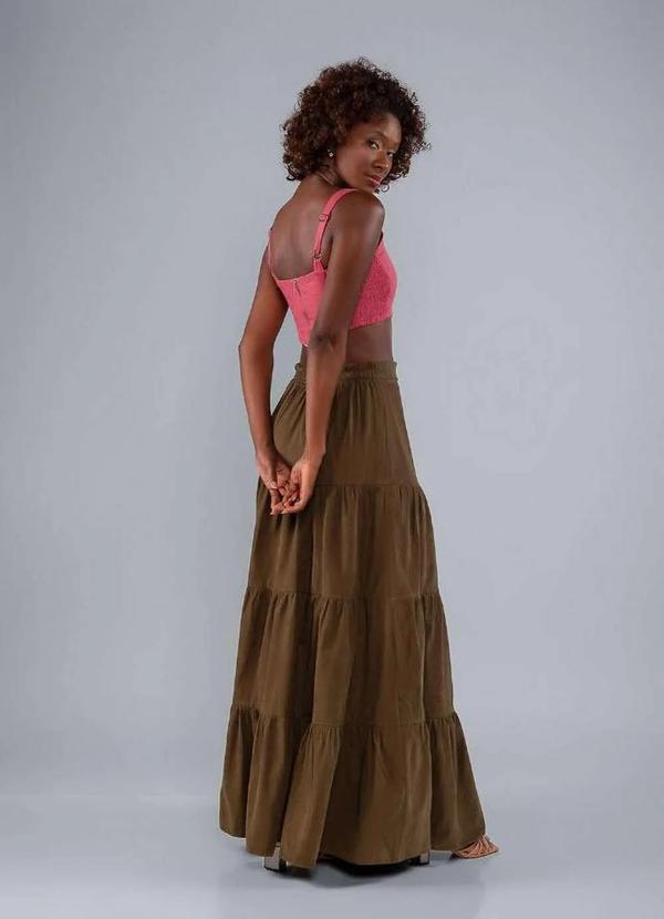 Lamis - Top em Linho com Lastex Ziper nas Costas Roxo 4