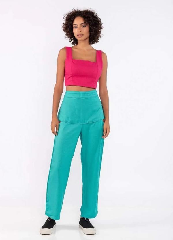 Lamis - Calca Daisy Recorte Lateral Verde