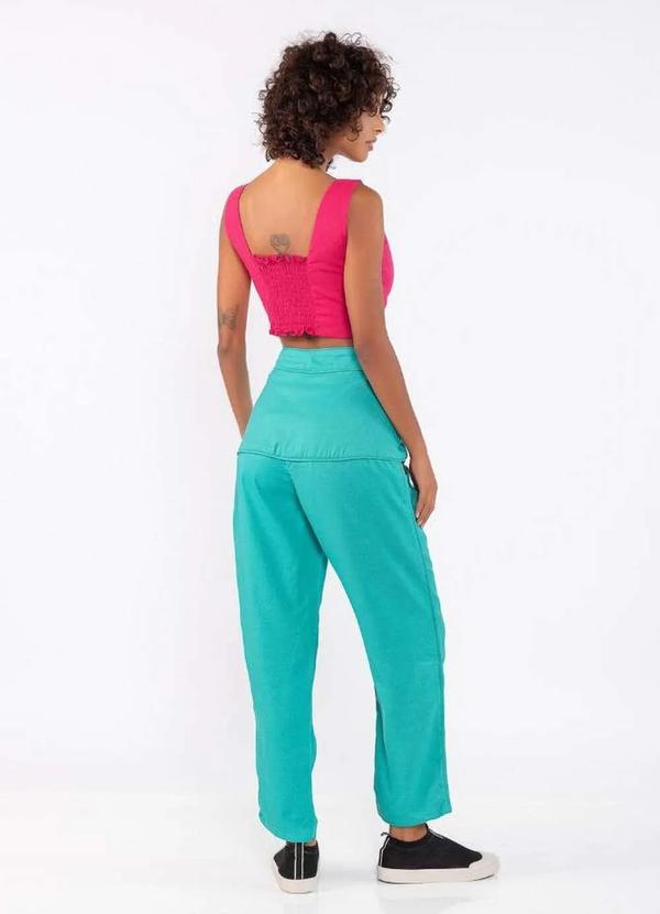 Lamis - Calca Daisy Recorte Lateral Verde 4