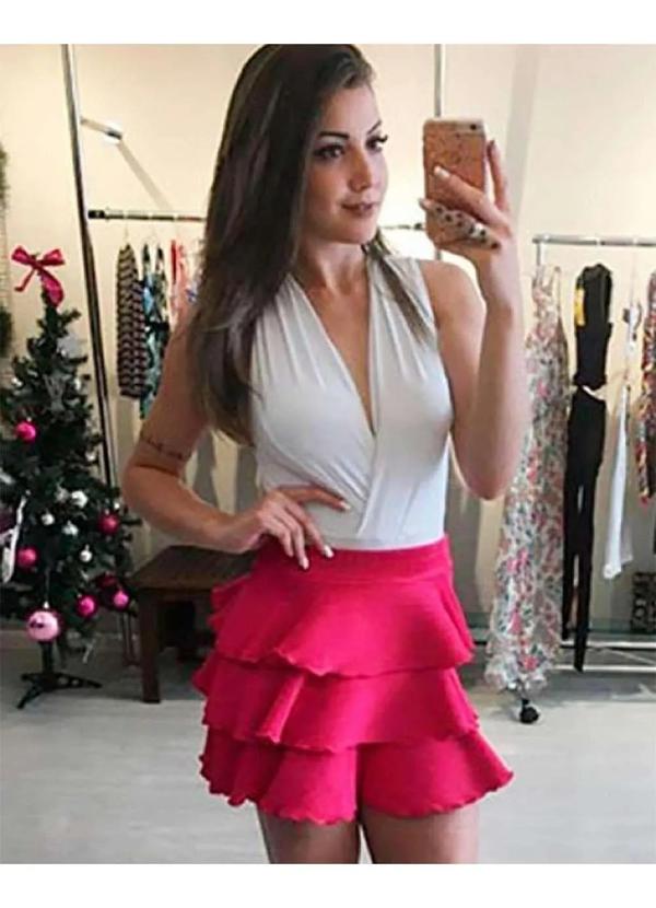 Miss Misses - Body Miss Misses Transpassado Frente Branco 11928 Branco