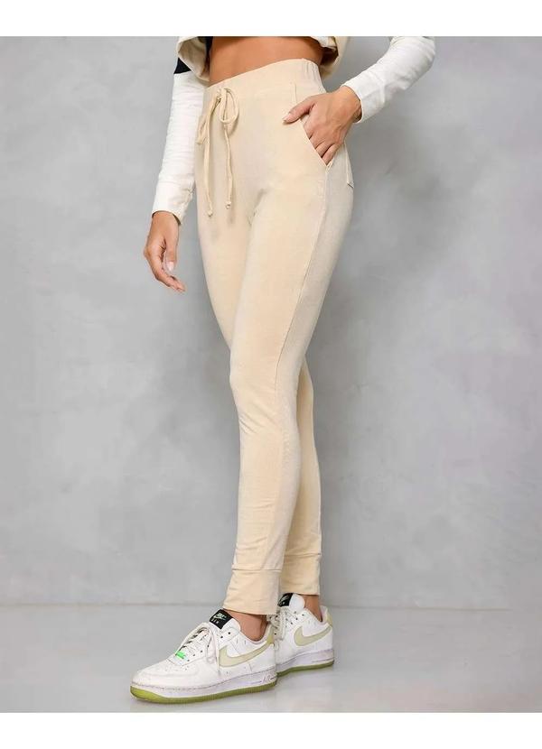 Dot Clothing - Conjunto Dot Clothing Moletinho Bege Amarelo 5