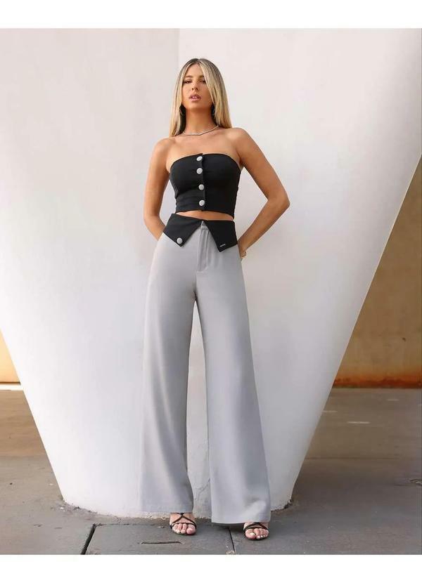 Dot Clothing - Conjunto Dot Clothing Tmq Cinza Cinza