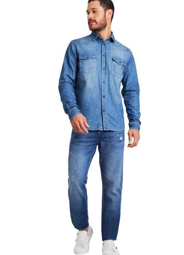 Reserva - Calça Jeans Regular Pitaia Reserva Indigo