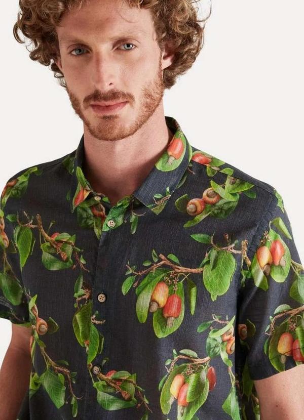 Reserva - Camisa Mc Cajueiro Manga Curta Estilosa Reserva Marinho 2