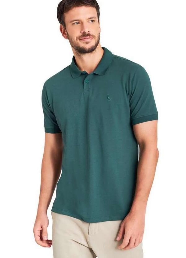 Reserva - Polo Piquet Pima Reserva Verde Escuro