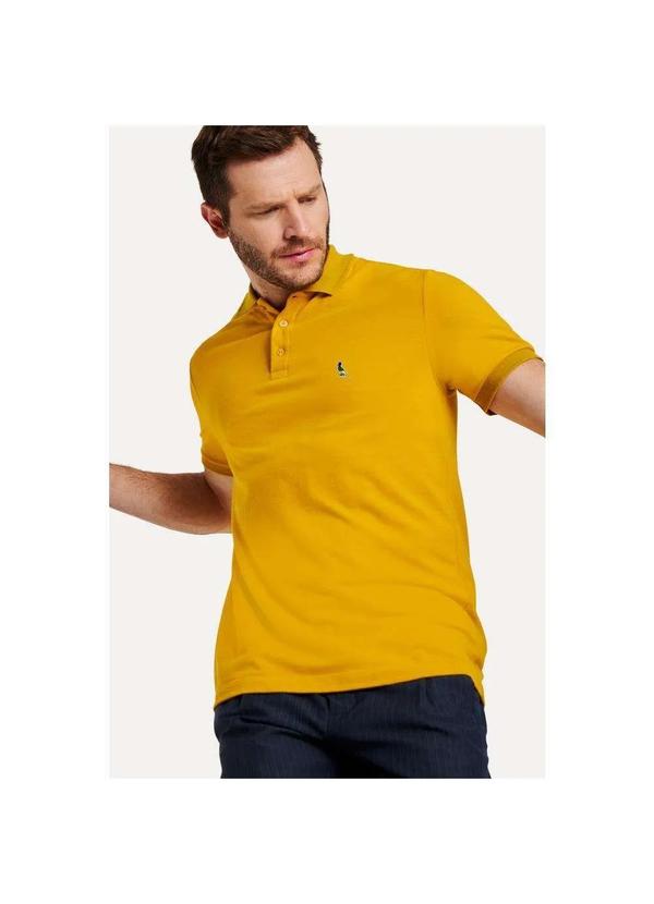 Reserva - Polo Slim Rsv Brasil Reserva Amarelo Ouro