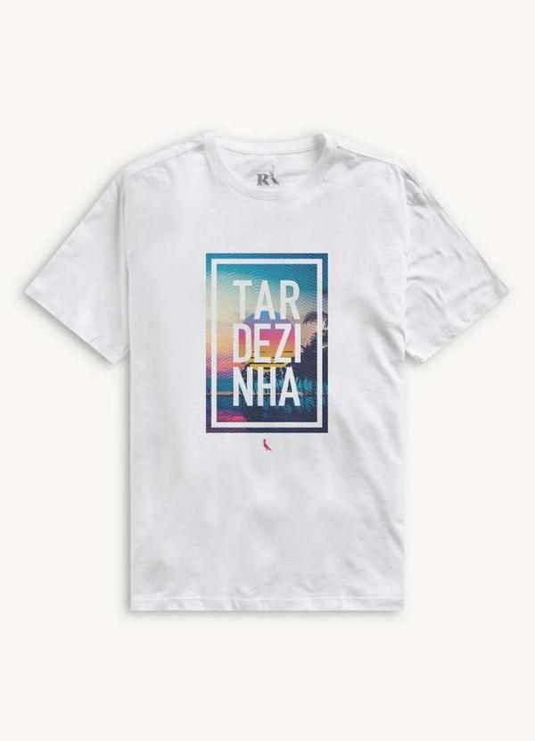 Reserva - Camiseta Algodão Masculina Tardezinha Verão Reserva Branco