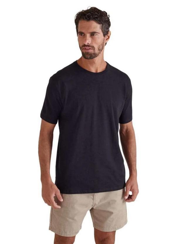 Reserva - Camiseta Básica Macio Conforto Reserva Preto