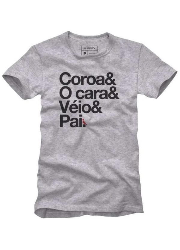 Reserva - Camiseta Coroa Reserva Cinza Mescla