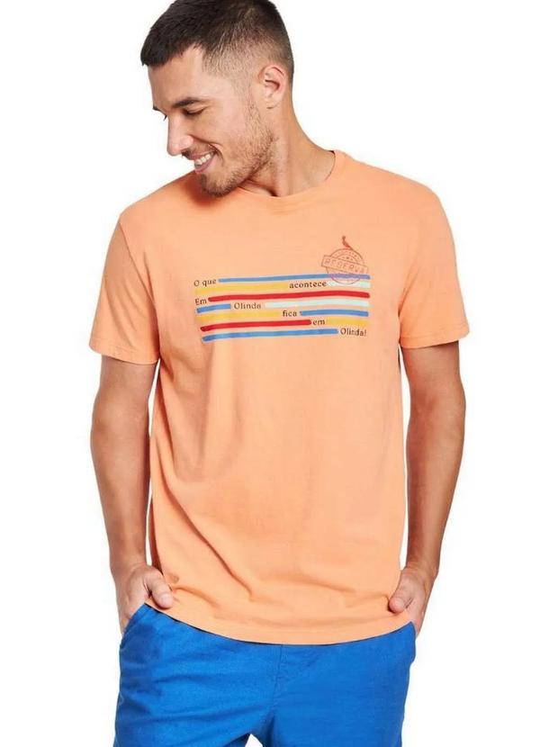 Reserva - Camiseta Estampada Acontece em Olinda Reserva Papaia