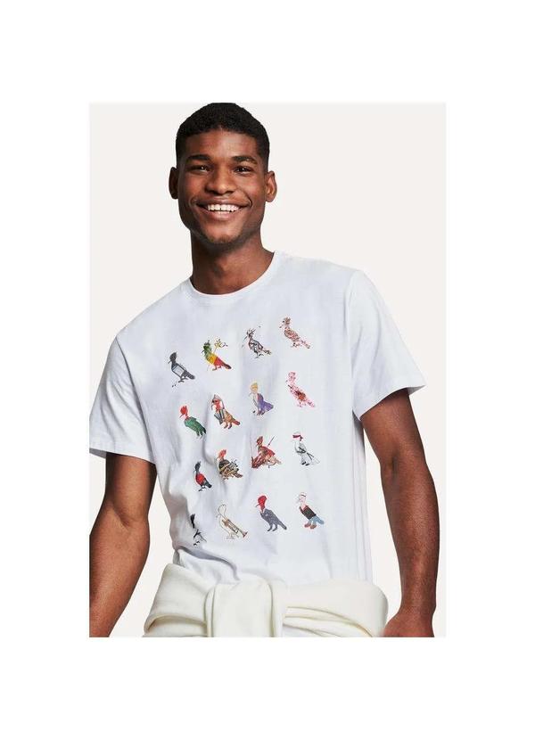 Reserva - Camiseta Estampada Pica Pau 16 Anos Reserva Branco