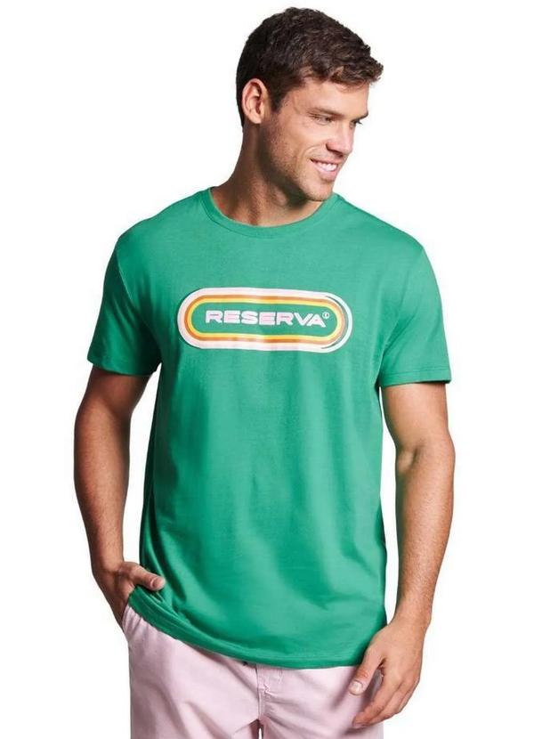 Reserva - Camiseta Estampada Reserva 805 Reserva Verde Bandeira