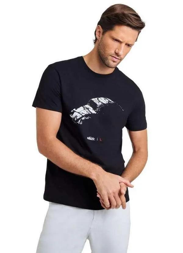 Reserva - Camiseta Fusca Algodão Estilo Conforto Reserva Preto