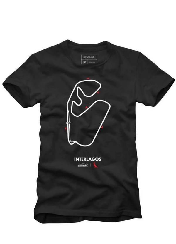 Reserva - Camiseta Interlagos Macio Leve Reserva Preto