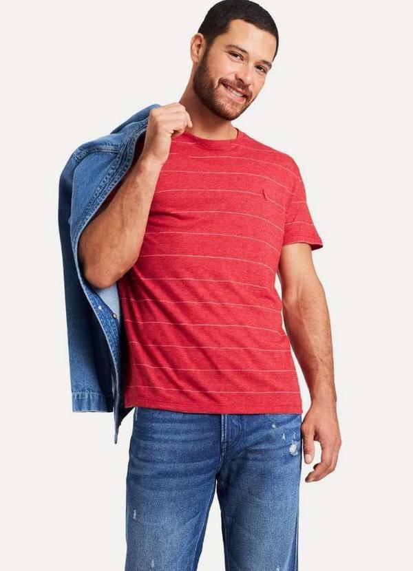 Reserva - Camiseta Mc Listrado Nice Reserva Cereja 3