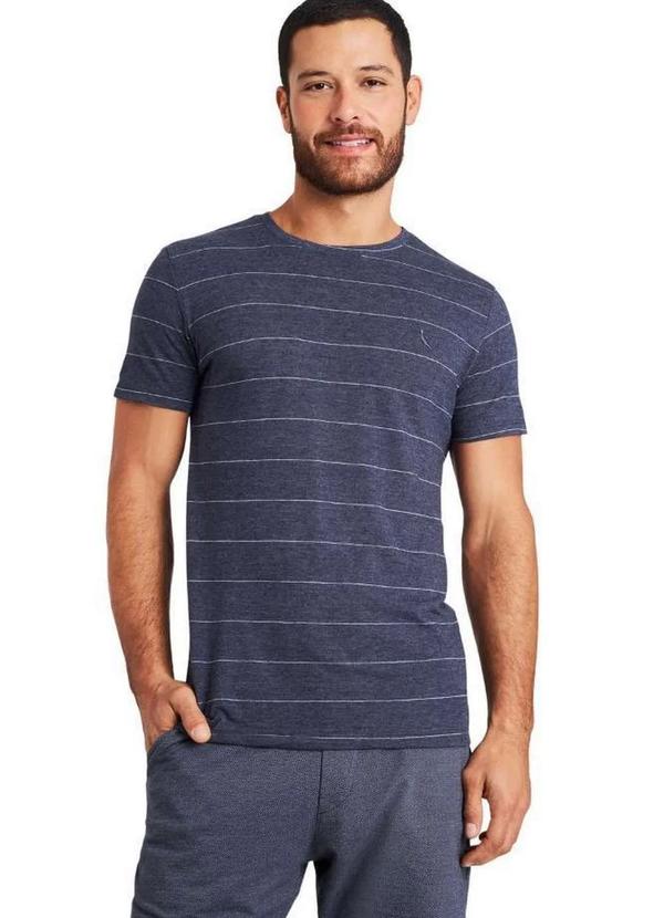 Reserva - Camiseta Mc Listrado Nice Reserva Marinho 1
